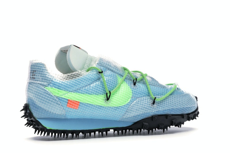 Nike Waffle Racer Off-White Vivid Sky (Women's)