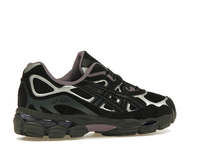 ASICS Gel-NYC Black Purple Graphite Grey
