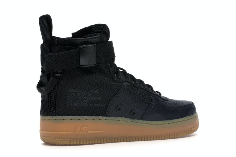 Nike SF Air Force 1 Mid Black Gum