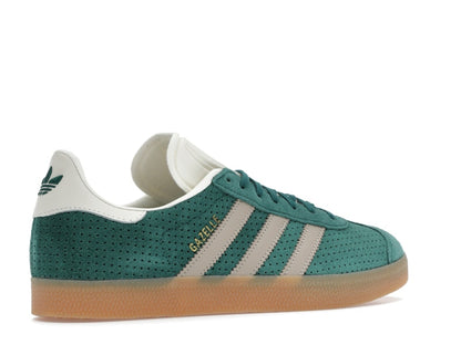 adidas Gazelle Collegiate Green Wonder Beige Gold Metallic