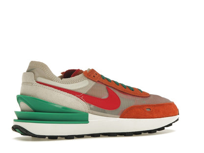 Nike Waffle One Burnt Sunrise Light Orewood Brown Malachite Mystic Hibiscus (Women's)