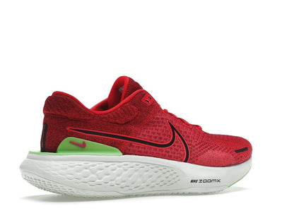 Nike ZoomX Invincible Run Flyknit 2 Siren Red Green Strike
