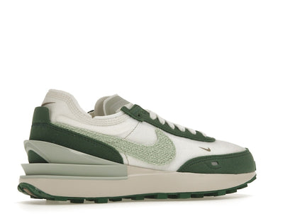 Nike Waffle One Summit White Moon Fossil Gorge Green Honeydew (Women's)