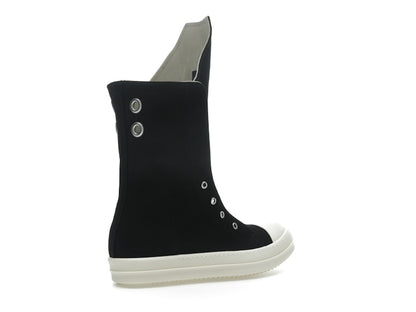 Rick Owens Hollywood DRKSHDW Boot Sneaks Black Milk