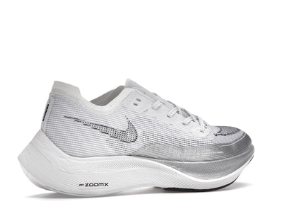 Nike ZoomX Vaporfly Next% 2 White Metallic Silver
