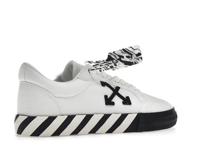 OFF-WHITE Vulcanized Low Canvas White Black