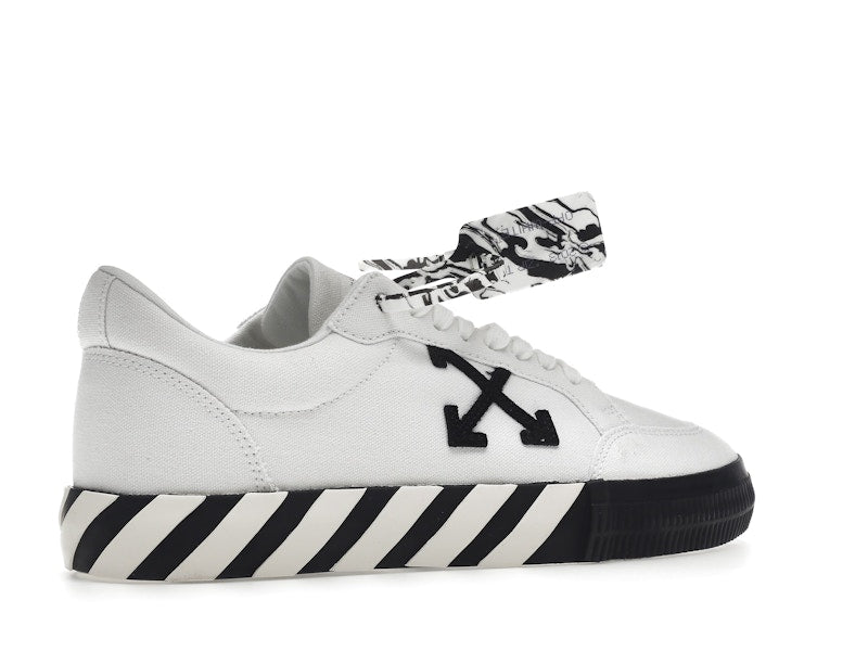 OFF-WHITE Vulcanized Low Canvas White Black