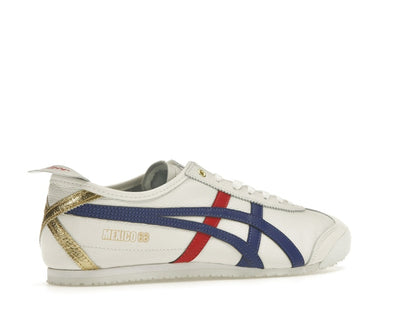Onitsuka Tiger Mexico 66 White Blue Red Metallic Gold