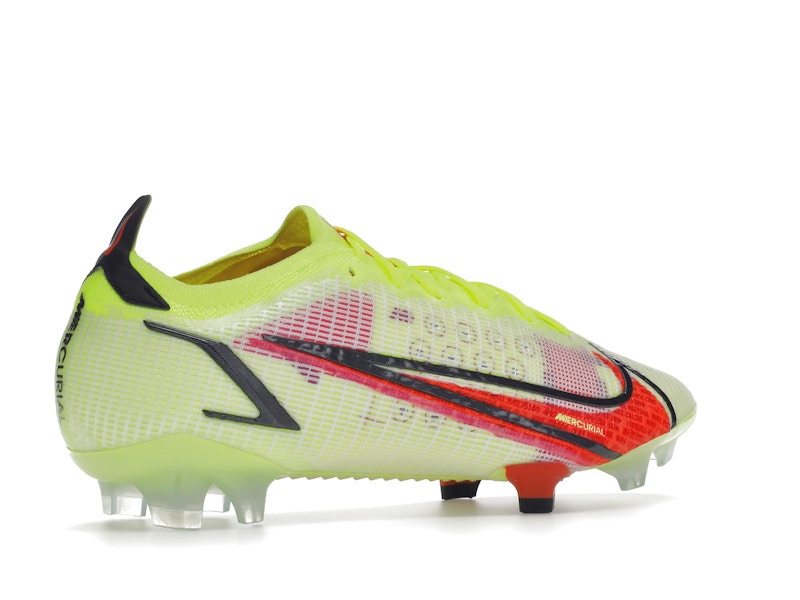 Nike Mercurial Vapor 14 Elite FG Volt Black Bright Crimson