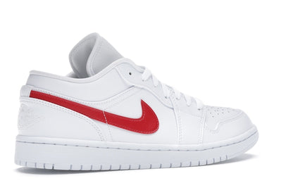 Jordan 1 Low White University Red (Women's)