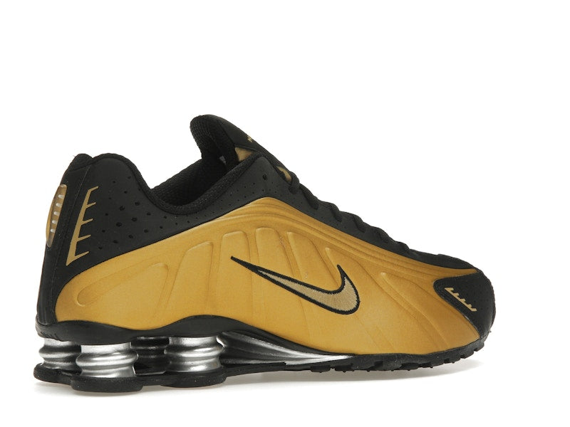 Nike Shox R4 Black Metallic Gold (Women's)