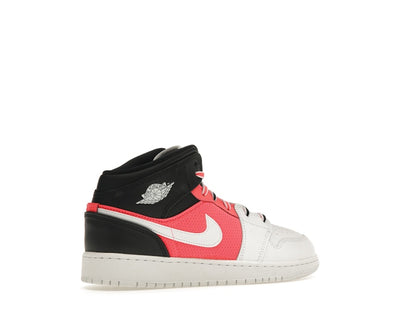 Jordan 1 Mid SE White Black Infrared (GS)