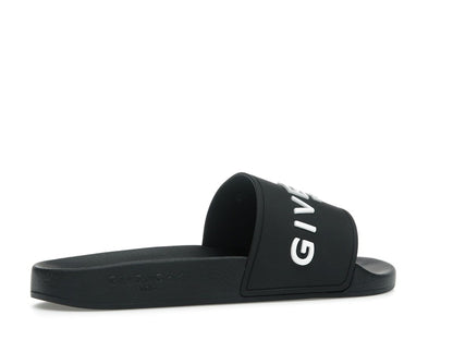 Givenchy Paris Slide Sandals Black
