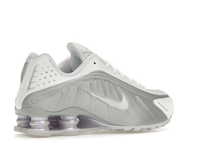 Nike Shox R4 White Metallic Platinum Barely Grape (Women's)