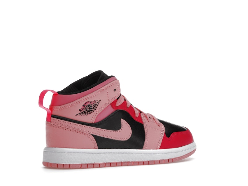 Jordan 1 Mid Coral Chalk (PS)