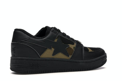 Bape 1st Camo Bape Sta Low Black