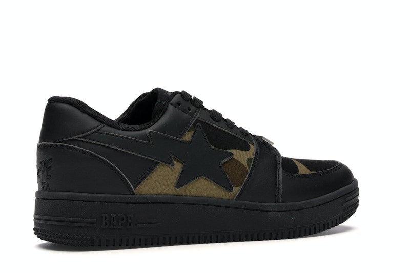 Bape 1st Camo Bape Sta Low Black