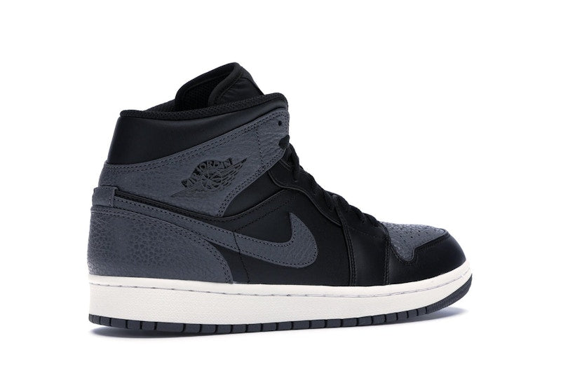 Jordan 1 Retro Mid Black Dark Grey