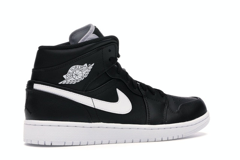 Jordan 1 Retro Mid Black White