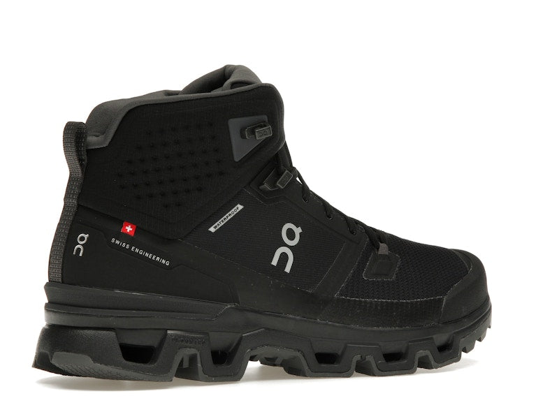 On Running Cloudrock 2 Waterproof Black Eclipse