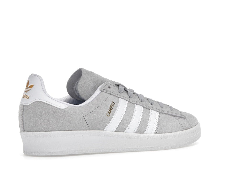 adidas Campus ADV Camp Grey Two Cloud White Gold Metallic