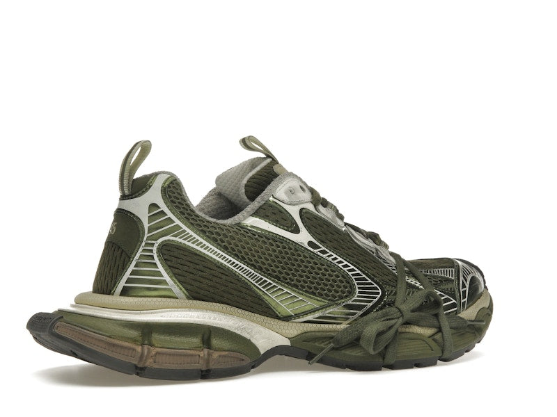 Balenciaga 3XL Dark Green Light Beige
