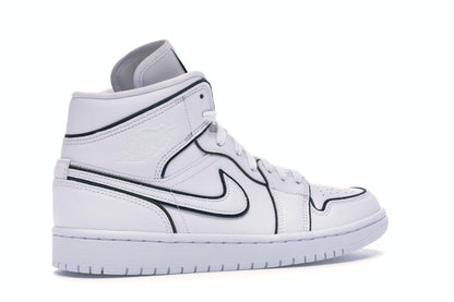 Jordan 1 Mid Iridescent Reflective White (Women's)