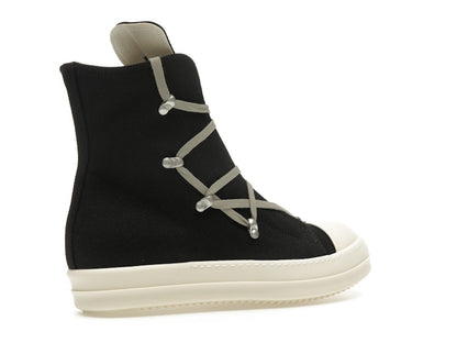 Rick Owens Porterville DRKSHDW Hexa High Black Milk