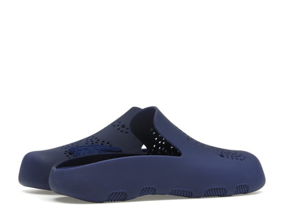 Burberry Stingray Perforated Slides Blue