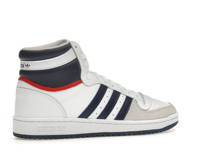 adidas Top Ten Hi White Navy Red
