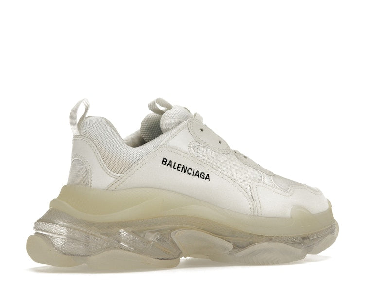 Balenciaga Triple S Clear Sole White
