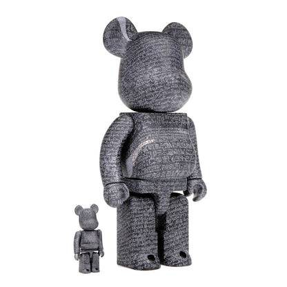 Bearbrick The British Museum (The Rosetta Stone) 100% & 400% Set