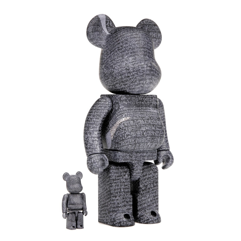 Bearbrick The British Museum (The Rosetta Stone) 100% & 400% Set