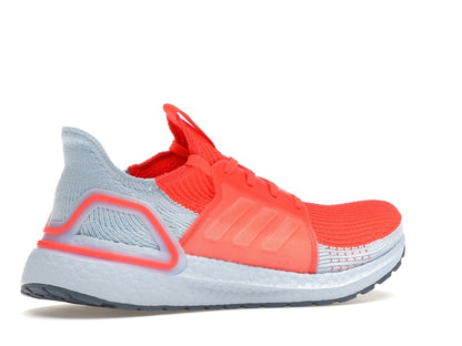 adidas Ultra Boost 19 Solar Red Glow Blue