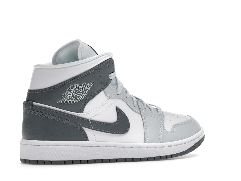Jordan 1 Mid White Smoke Grey (Women's)