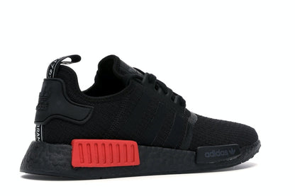adidas NMD R1 Core Black Lush Red