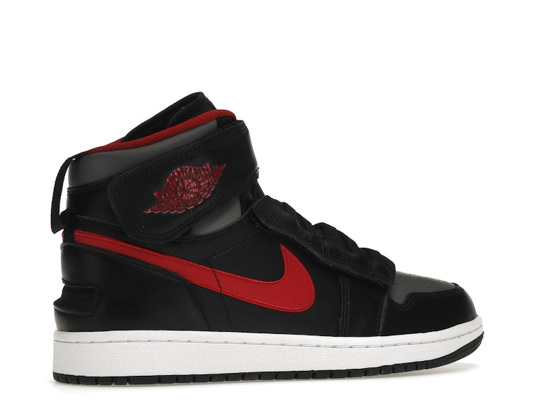 Jordan 1 High FlyEase Black Gym Red Smoke Grey