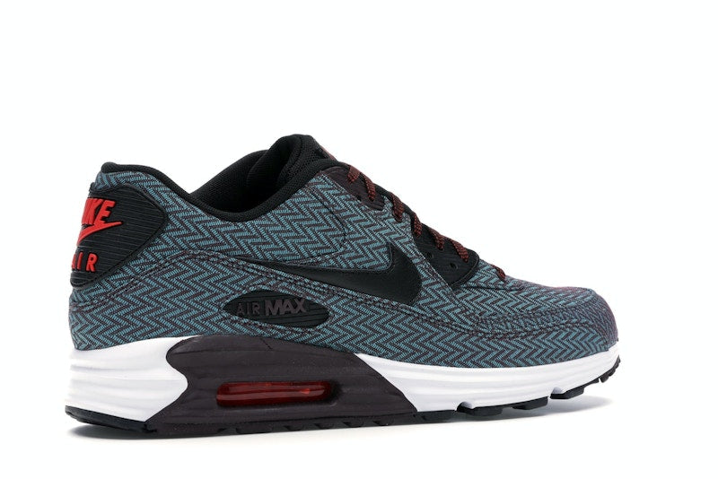 Nike Air Max Lunar90 Burgundy-Herringbone