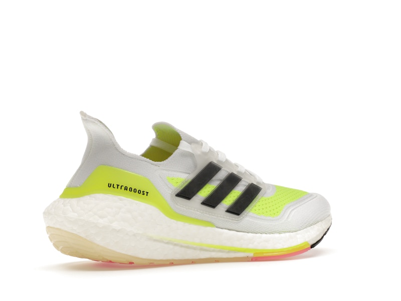 adidas Ultra Boost 21 White Solar Green (Women's)