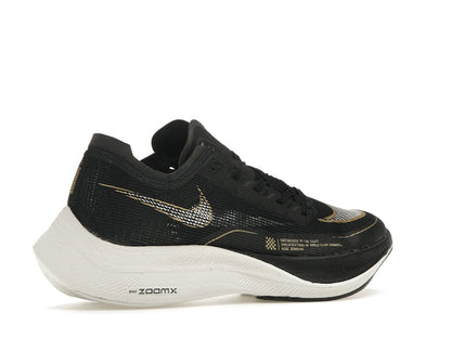 Nike ZoomX Vaporfly Next% 2 Black Metallic Gold Coin (Women's)