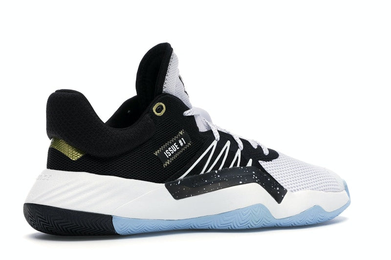 adidas D.O.N. Issue #1 White Black Gold Metallic