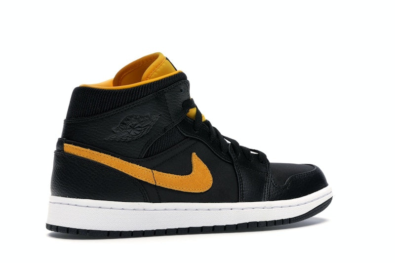 Jordan 1 Mid Black University Gold