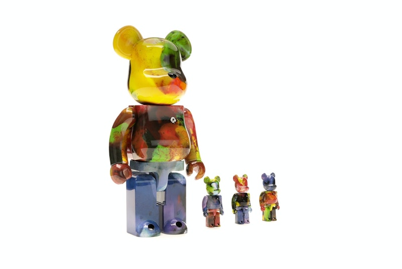 Bearbrick Pushead 4 pc Set 100% & 400% Set Multi
