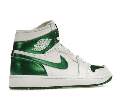 Jordan 1 Retro High Golf Metallic Green