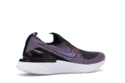 Nike Epic Phantom React Flyknit Black University Red Hyper Jade (Women's)