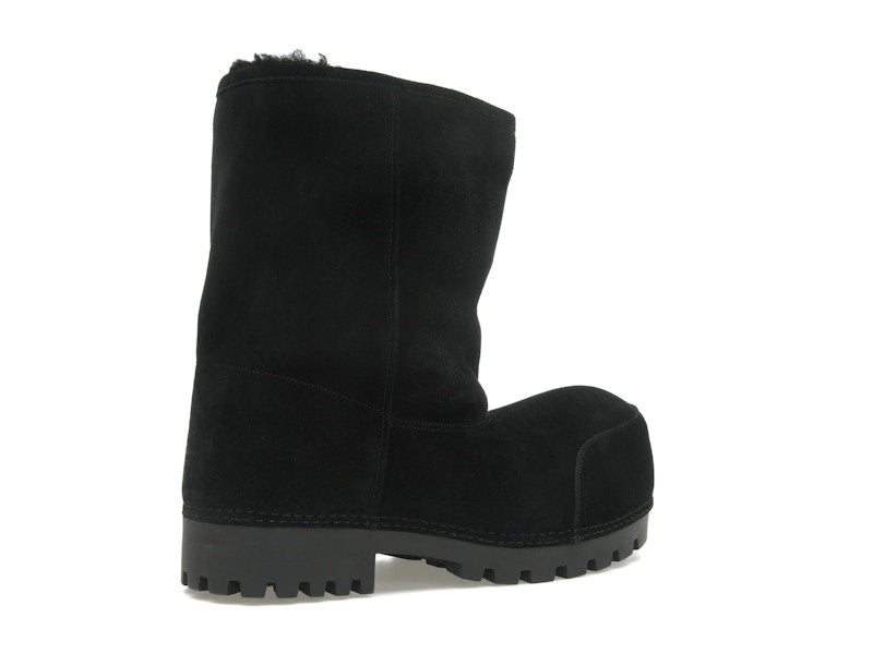Balenciaga Alaska Low Boot Black Suede