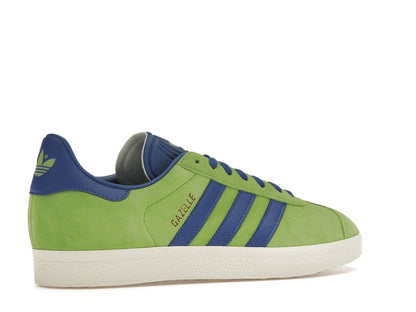 adidas Gazelle Lime Royal Blue