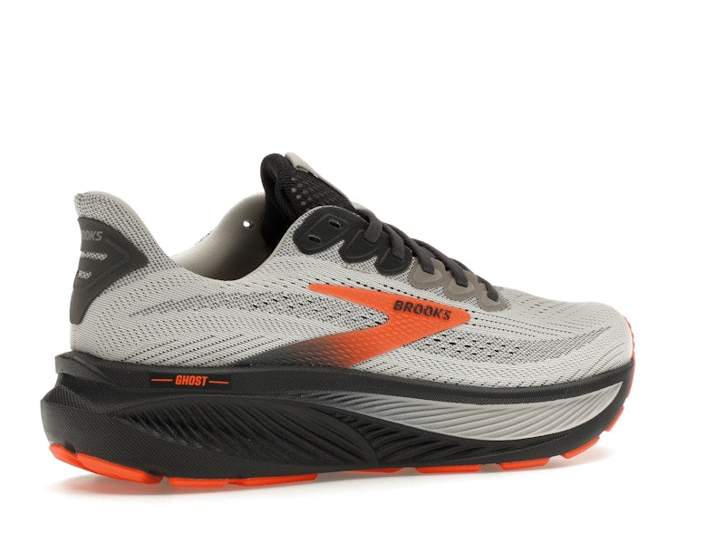 Brooks Ghost 17 Oyster Mushroom Orange Ebony