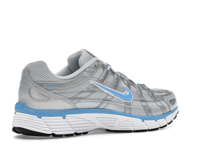 Nike P-6000 Metallic Platinum Pure Platinum Metallic Silver University Blue
