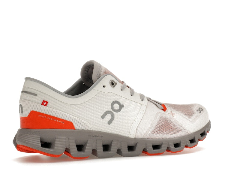 On Running Cloud X 3 Ivory Alloy (Women's)